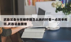 武器装备分享顺序图怎么画的好看一点简单概括,武器装备图册